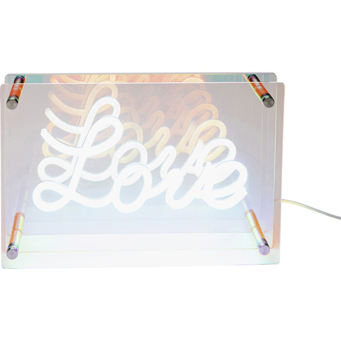 Table Lamp LED Font LOVE